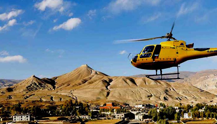 6 Top Heli Landing Tours in Nepal, Upper Mustang 